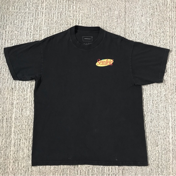 Dumbgood Seinfeld Men’s Black T- Shirt Short Sleeve - Picture 1 of 7
